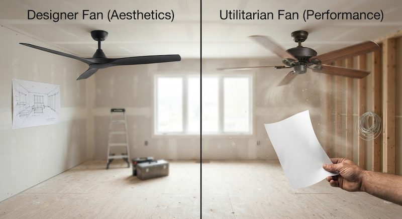 Ceiling Fans That Move Air vs. Ceiling Fans That Just Look Good — How to Tell the Difference