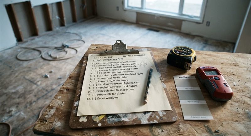 Start Here: The Punch List Living Guide to Renovating Your First Living Room