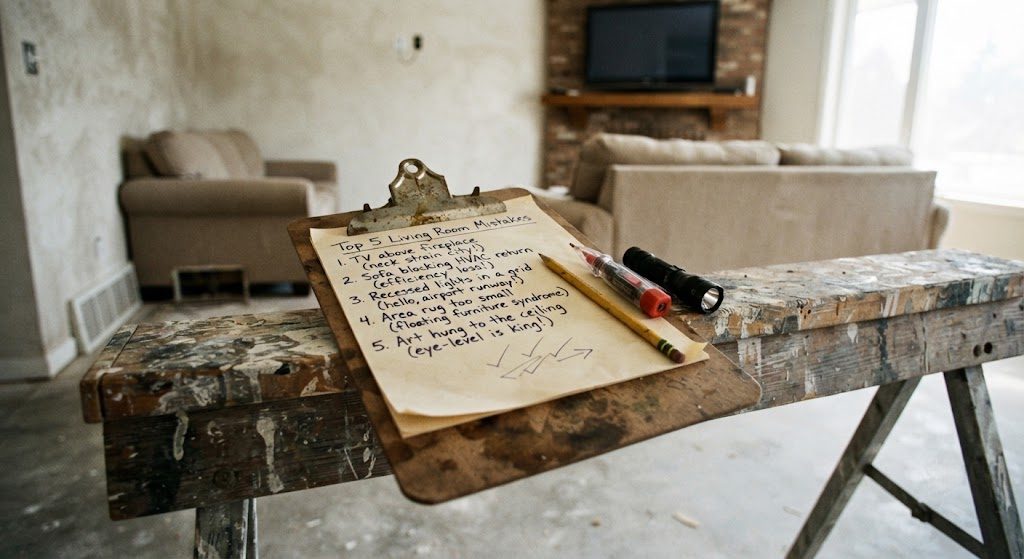 The Five Most Common Living Room Renovation Mistakes I See on Every Job Walk