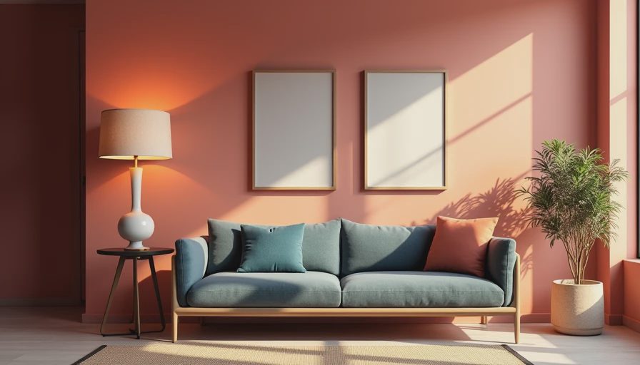Visual context for floor lamps for living room