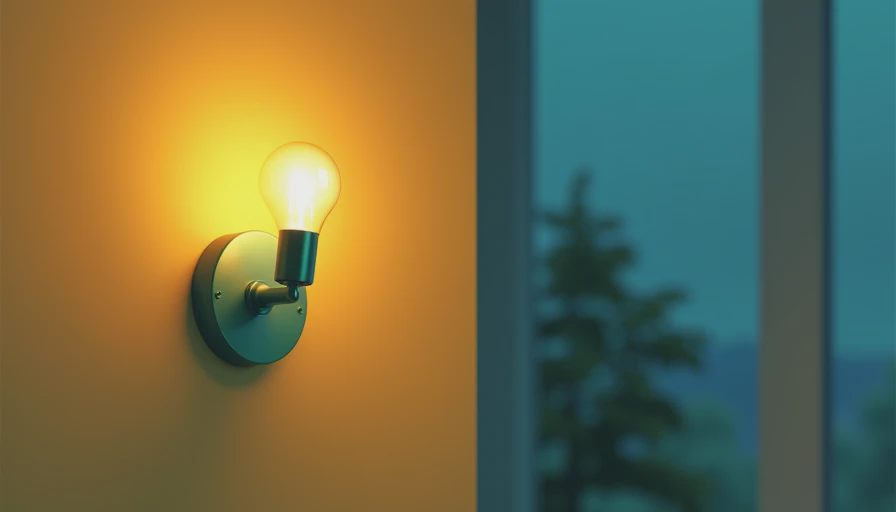 Visual context for wall lights for living room