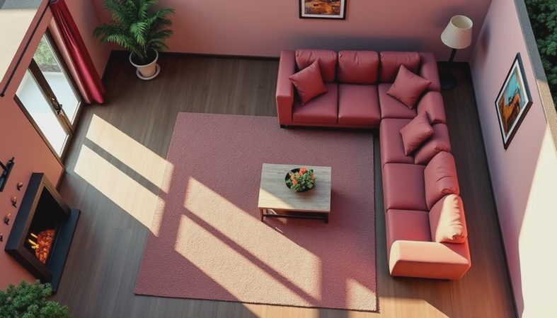 How to Fix an Awkward Living Room Layout With Corner Fireplace
