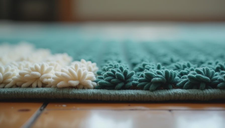 Visual context for floor rugs for living room