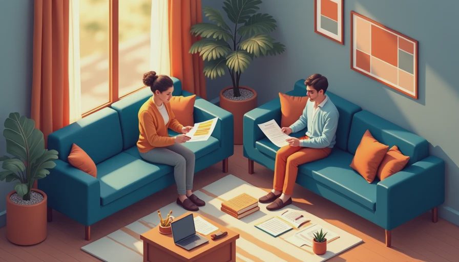 Illustration for leather sofa buying guide