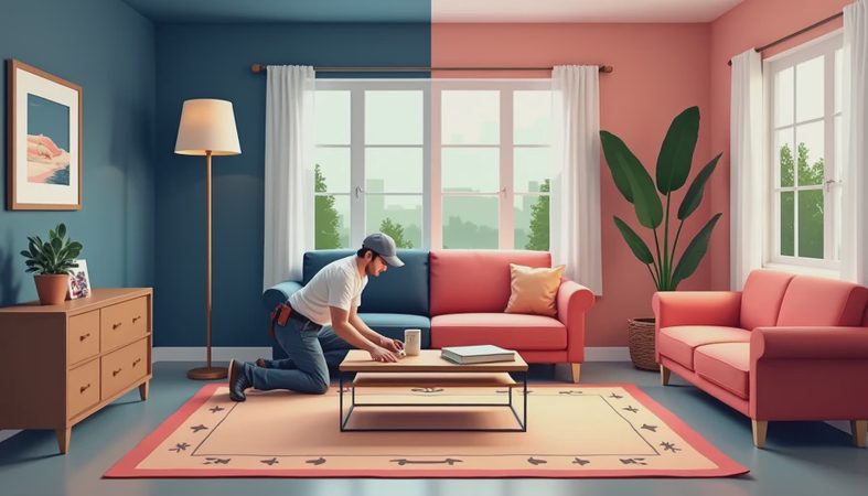 Living Room Renovation Before and After: What Actually Changes a Room