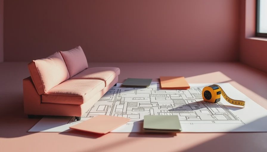 Visual context for living room renovation company