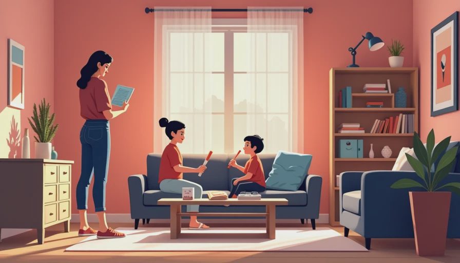 Illustration for cheap living room renovation ideas