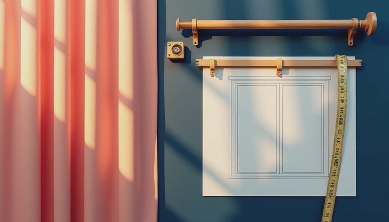 How to Hang Curtains Without Crooked Rods or Sagging Fabric