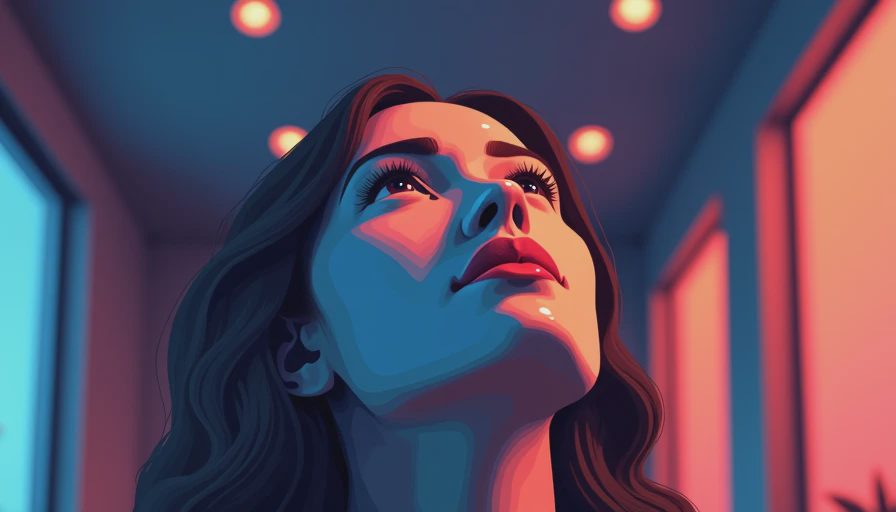 Illustration for recessed lighting spacing