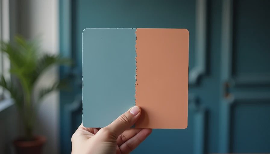 Visual context for flat vs eggshell paint